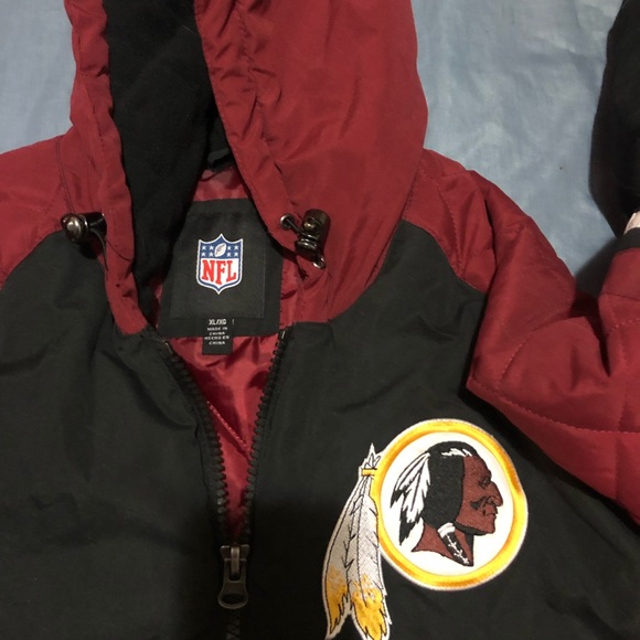 NFL vintage Washington Redskins team coat great look feel and design size XL - Picture 1 of 5